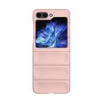 For Samsung Galaxy Z Flip5 Skin Feel Magic Shield Shockproof Phone Case(Pink)