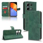 For Infinix Note 30i Skin Feel Magnetic Flip Leather Phone Case(Green)