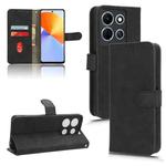 For Infinix Note 30 4G Skin Feel Magnetic Flip Leather Phone Case(Black)