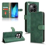 For Infinix Zero 40 4G Skin Feel Magnetic Flip Leather Phone Case(Green)