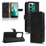 For Infinix Note 50x Skin Feel Magnetic Flip Leather Phone Case(Black)
