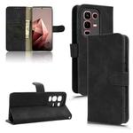 For Infinix Note 50s Skin Feel Magnetic Flip Leather Phone Case(Black)