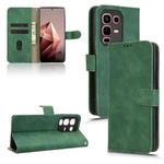 For Infinix Note 50s Skin Feel Magnetic Flip Leather Phone Case(Green)
