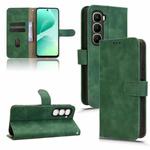 For Infinix Hot 60 5G Skin Feel Magnetic Flip Leather Phone Case(Green)