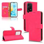 For Honor 200 Lite Skin Feel Magnetic Flip Leather Phone Case(Rose Red)