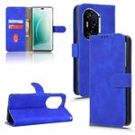 For Honor 300 Pro Skin Feel Magnetic Flip Leather Phone Case(Blue)