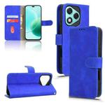 For Honor 400 Lite Skin Feel Magnetic Flip Leather Phone Case(Blue)