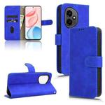 For Honor 400 Skin Feel Magnetic Flip Leather Phone Case(Blue)
