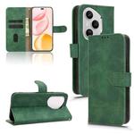 For Honor 400 Pro Global 160.8mm Skin Feel Magnetic Flip Leather Phone Case(Green)
