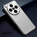 For OPPO Find X8 Pro Frosted Metal Phone Case(Silver)