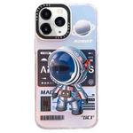 For iPhone 12 Pro Mechanical Astronaut Pattern TPU Phone Case(Blue)