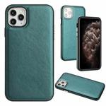 For iPhone 11 Pro Leather Texture Full Coverage Phone Case(Green)