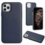 For iPhone 11 Pro Leather Texture Full Coverage Phone Case(Blue)