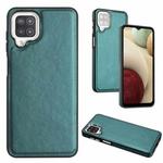 For Samsung Galaxy A12 4G / M12 Leather Texture Full Coverage Phone Case(Green)