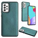 For Samsung Galaxy A52 4G / A52 5G Leather Texture Full Coverage Phone Case(Green)