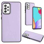 For Samsung Galaxy A53 5G Leather Texture Full Coverage Phone Case(Purple)