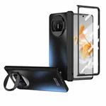 For Huawei Mate X3 Integrated Sub-plating Frame PC Phone Case(Black)