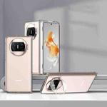 For Huawei Mate X3 Sub-plating Frame PC Phone Case(Transparent)