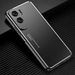 For Honor X50i Frosted Metal Phone Case(Black)