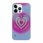 For iPhone 14 Pro PC + TPU Dual-side Laminating IMD Phone Case(Tassel Love)