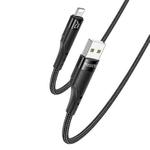 YESIDO CA109 3m 2A USB to 8 Pin Charging Data Cable(Black)
