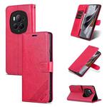 For Honor Magic6 Pro AZNS Sheepskin Texture Flip Leather Phone Case(Red)