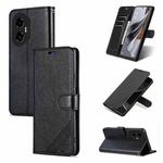 For Honor 300 AZNS Sheepskin Texture Flip Leather Phone Case(Black)