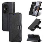 For Honor 300 Pro AZNS Sheepskin Texture Flip Leather Phone Case(Black)