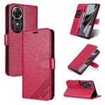 For Honor Play 60 AZNS Sheepskin Texture Flip Leather Phone Case(Red)