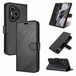 For Honor 400 Pro Global 160.8mm AZNS Sheepskin Texture Flip Leather Phone Case(Black)