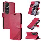 For Honor Play 70 Plus AZNS Sheepskin Texture Flip Leather Phone Case(Red)