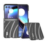 For Motorola Razr 40 Ultra ABEEL Galactic Pattern Protective Phone Case(Grey)