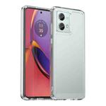 For Motorola Moto G84 Candy Series TPU Phone Case(Transparent)