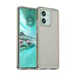 For Motorola Edge 40 Neo Candy Series TPU Phone Case(Transparent Grey)