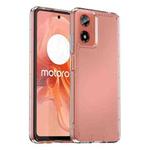 For Motorola Moto G24 Candy Series TPU Phone Case(Transparent)