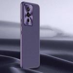 For Xiaomi Redmi K60 Pro Litchi Texture Genuine Leather Phone Case(Purple)