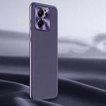 For Xiaomi Redmi K60 Ultra Litchi Texture Genuine Leather Phone Case(Purple)