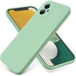 For Motorola Moto G54 5G Pure Color Liquid Silicone Shockproof Phone Case(Green)