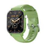 G96 1.85 inch HD Square Screen Rugged Smart Watch Support Bluetooth Calling/Heart Rate Monitoring/Blood Oxygen Monitoring(Green)