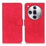 For OPPO Find X7 Pro / Find X7 Ultra KHAZNEH Retro Texture Flip Leather Phone Case(Red)