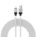 Baseus Cool Play Series 2.4A USB to 8 Pin Fast Charging Data Cable, Length:2m(White)