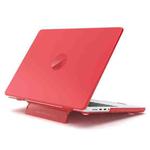 For MacBook Air 13.6 A2681 / A3113 Frosted Translucent Laptop Protective Case(Red)