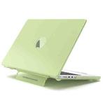 For MacBook Air 13.6 A2681 / A3113 Frosted Translucent Laptop Protective Case(Morandi Green)