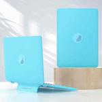 For Macbook Air 13.3 inch A1466 / A1369 Frosted Translucent Laptop Protective Case(Blue)