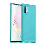 For Samsung Galaxy Note10+ Candy Series TPU Phone Case(Transparent Blue)