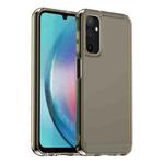 For Samsung Galaxy A25 5G Candy Series TPU Phone Case(Transparent Grey)
