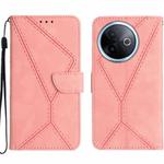 For vivo Y39 5G Global Stitching Embossed Leather Phone Case(Pink)