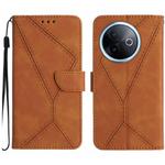 For vivo Y39 5G Global Stitching Embossed Leather Phone Case(Brown)