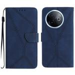For vivo Y39 5G Global Stitching Embossed Leather Phone Case(Blue)