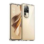 For OPPO Reno10 Pro+ Colorful Series Acrylic Hybrid TPU Phone Case(Transparent)